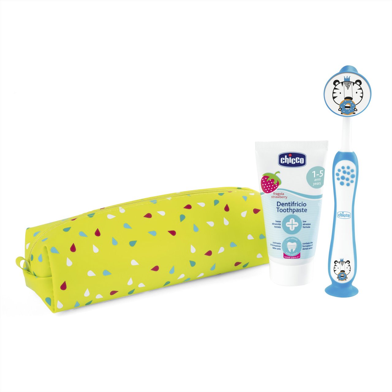 SEt dental tigre blu 36m+
