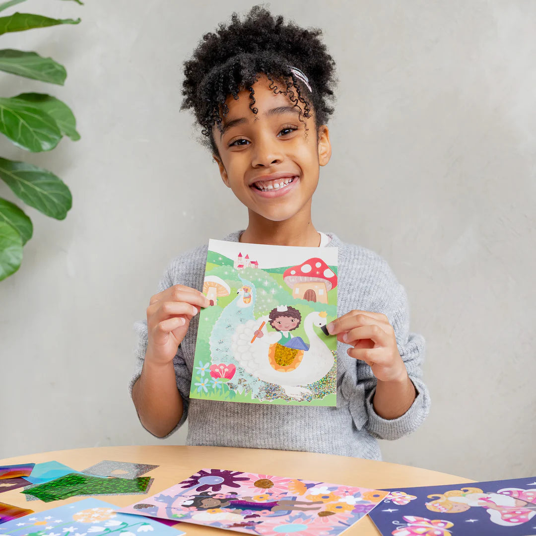 Arte con Láminas Brillantes – Hada