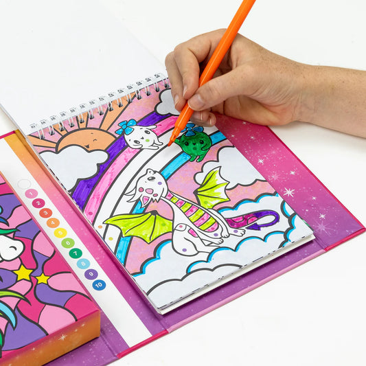Colorear por Números – Sueños de Unicornios