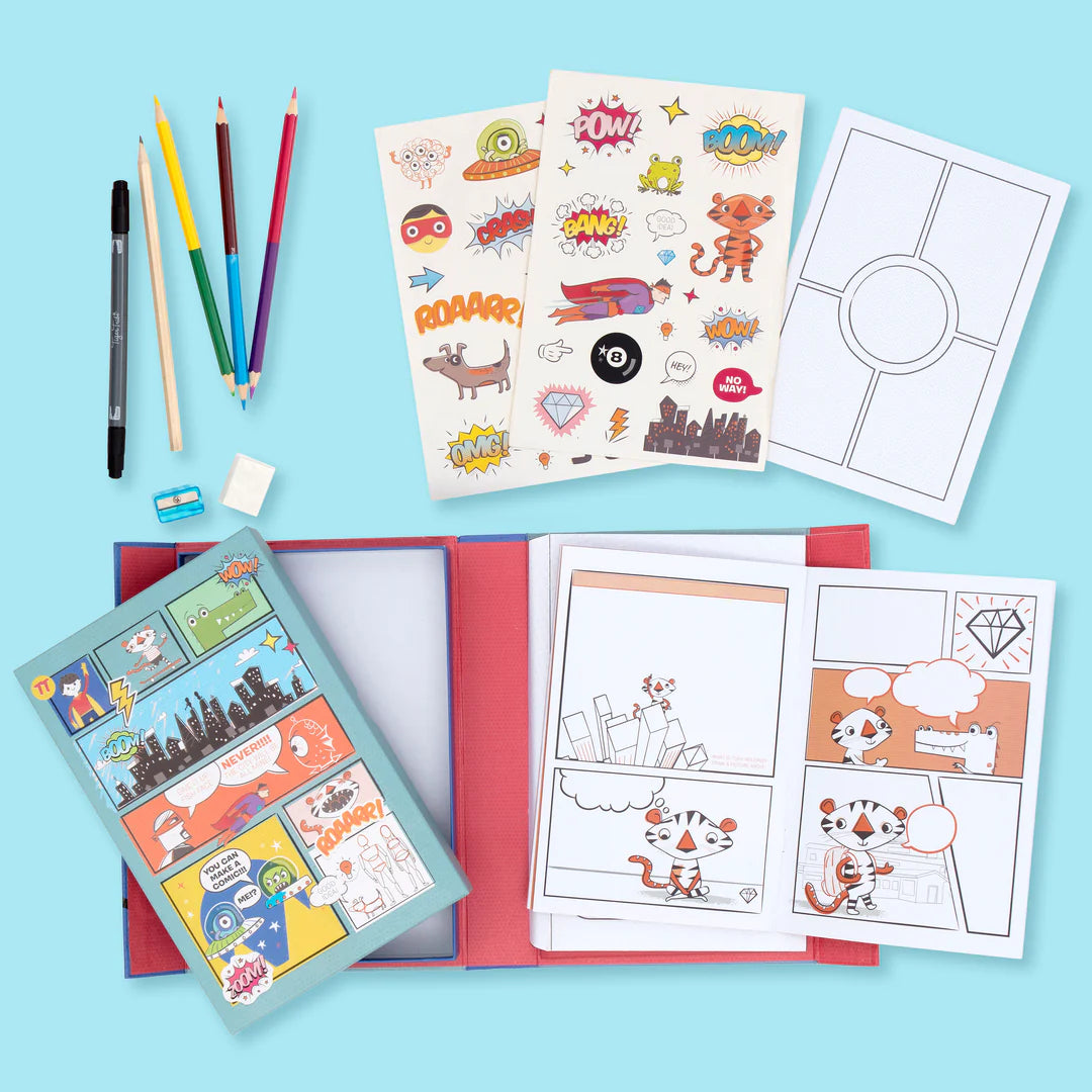 Kit para Crear Cómics – Practicá. Planeá. Creá