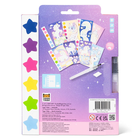 Set Pinta un Cuadro – Cielos de Unicornios