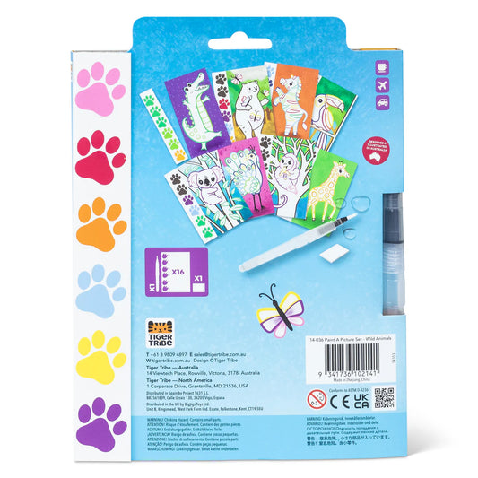 Set Pinta un Cuadro – Animales Salvajes