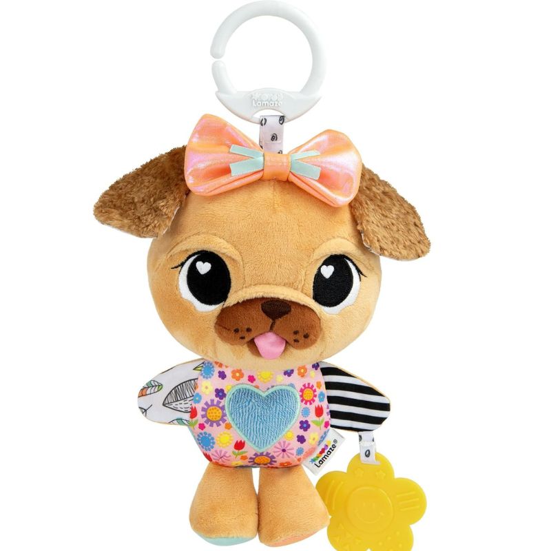 Amo al pug - juguete sensorial colgante