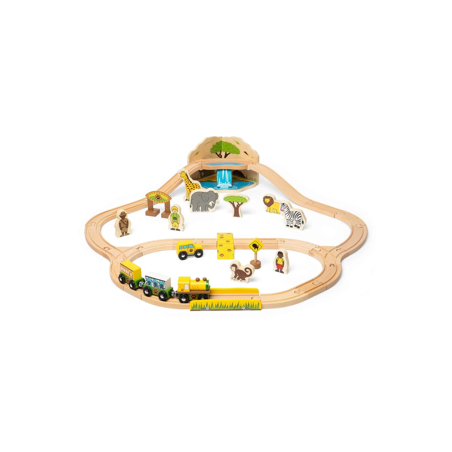 Set de tren safari