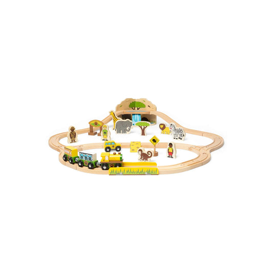 Set de tren safari
