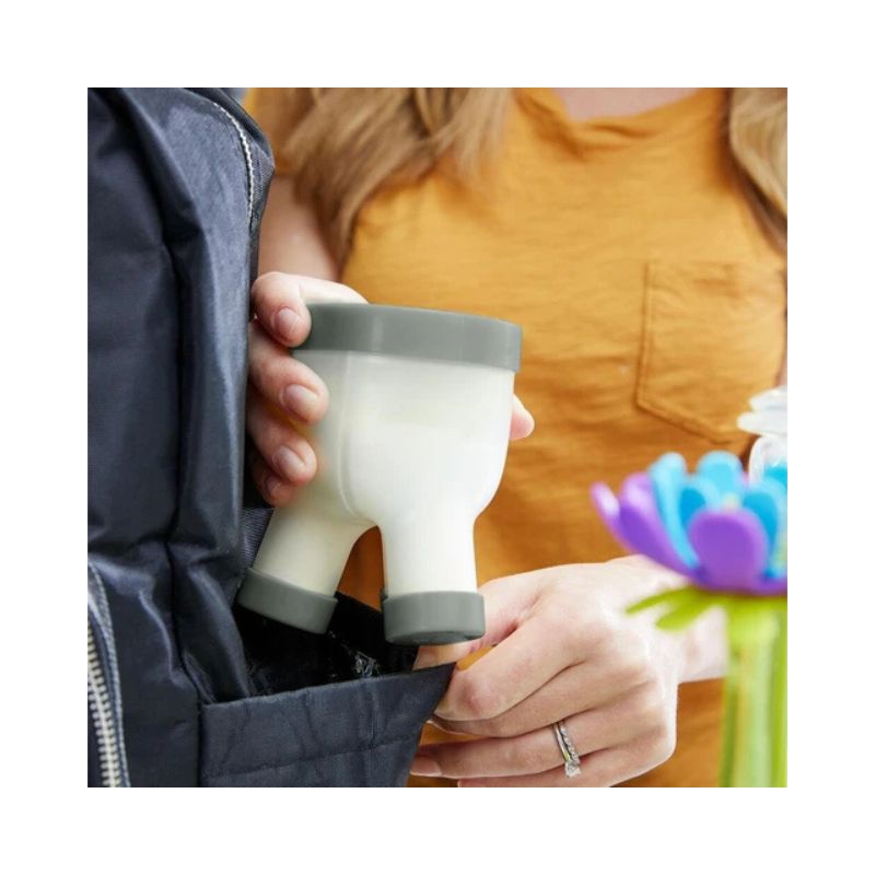 Dispensador de fórmula gris
