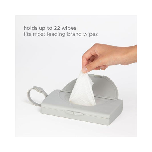Dispenser de toallitas on the go gris