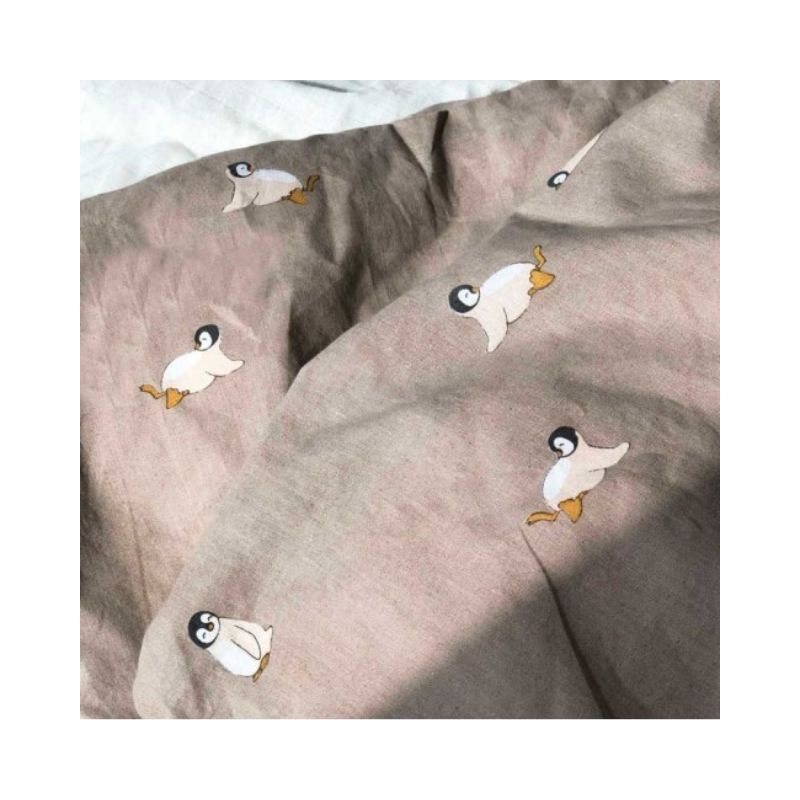 Funda nórdica 70x100 (Pinguinos)