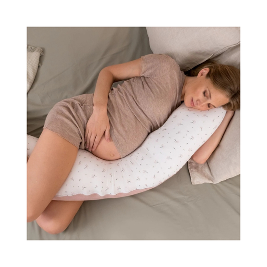 Almohada de Maternidad y Lactancia Buddy flower pink