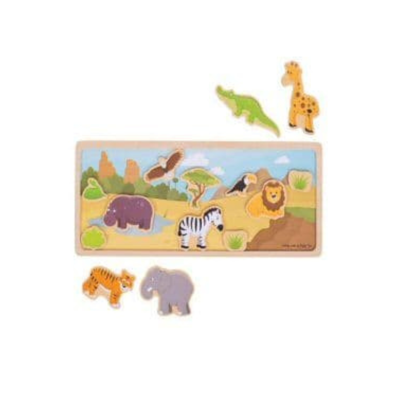 Tablero magnético Safari (Bigjigs)
