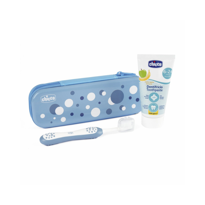 Set cuidado bucal 6m+ Celeste