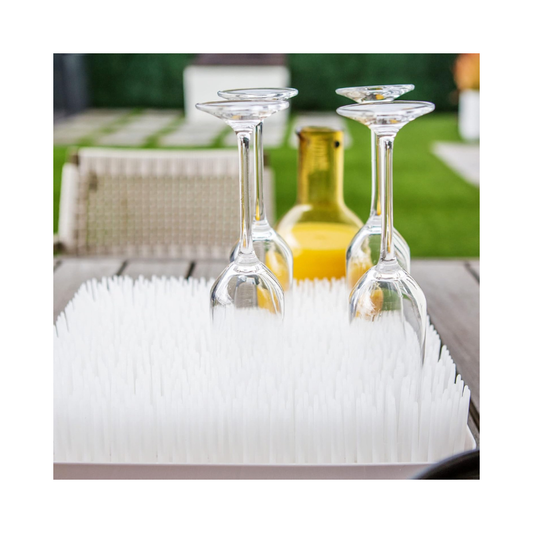 Rejilla de secado césped blanco GBL