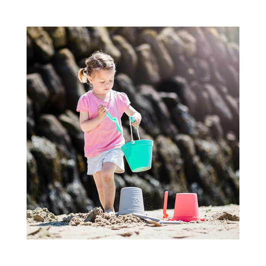 Cubo de actividad verde eggshell