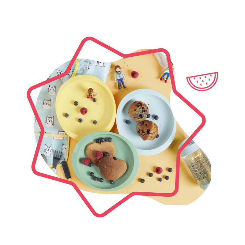 Platos antidelizantes x3