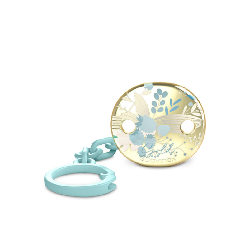 S BROCHE PINZA PREMIUM GOLD AZUL I3