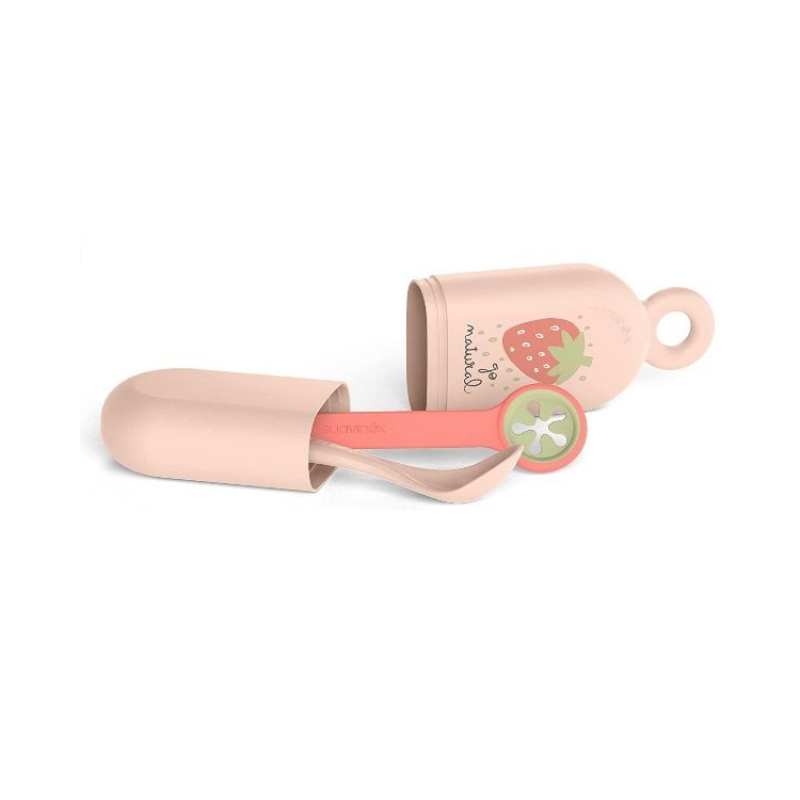S SET CUCHARAS ON THE GO +4M FRESA I3