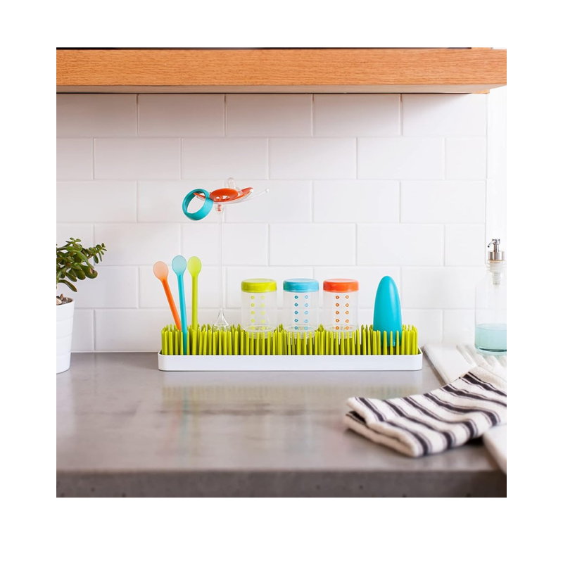 Rejilla de secado fina verde/blanco