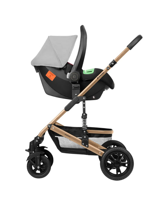 Carrito Amaia gris claro 3 en 1