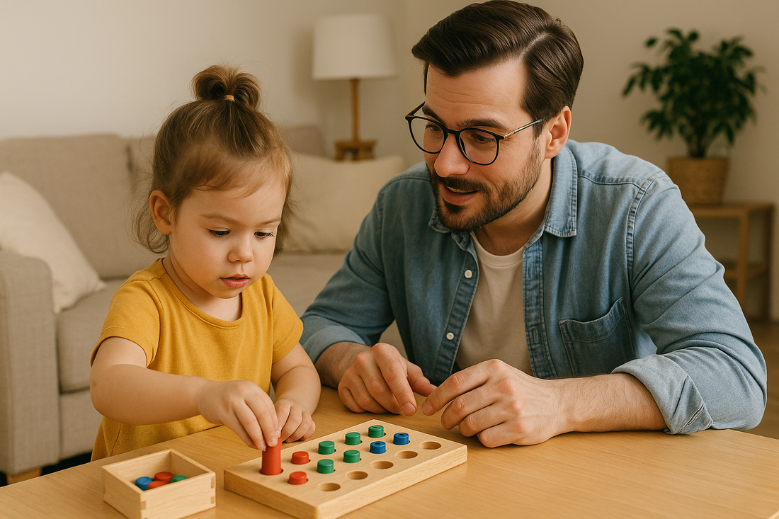 El rol de los padres en las actividades Montessori