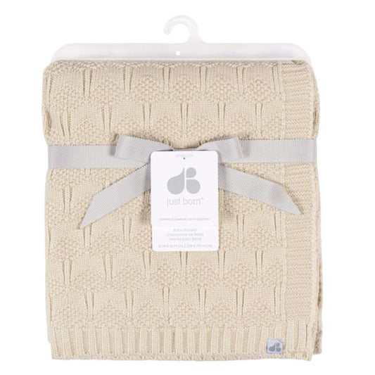 1 pc Manta de punto para bebé