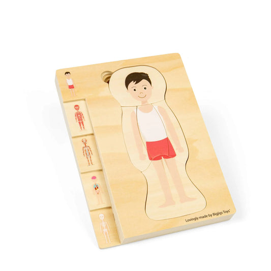 Rompecabezas de anatomía – Niño