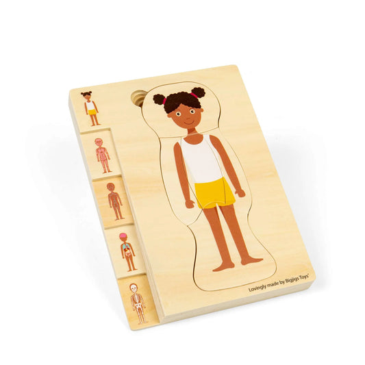 Rompecabezas de anatomía - Niña