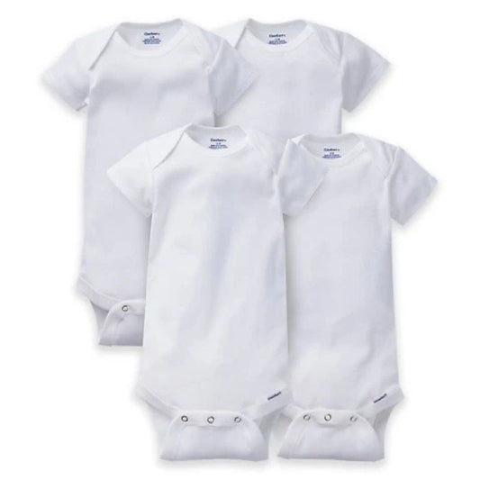 4pc Onesies® blancos