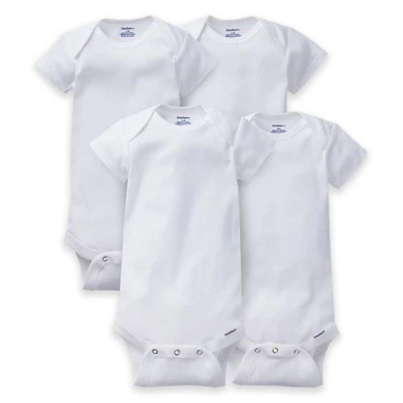 4pc Onesies® blancos