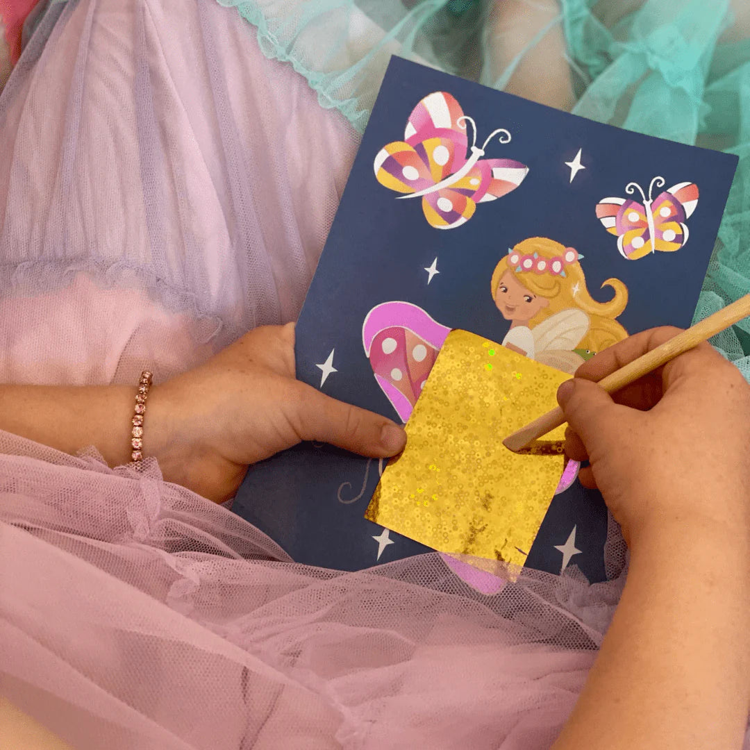 Arte con Láminas Brillantes – Hada