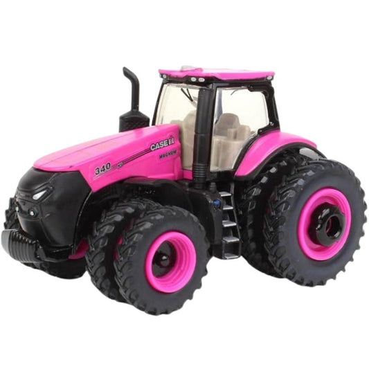 64 CIH MAGNUM 340 Rosa con ruedas dobles