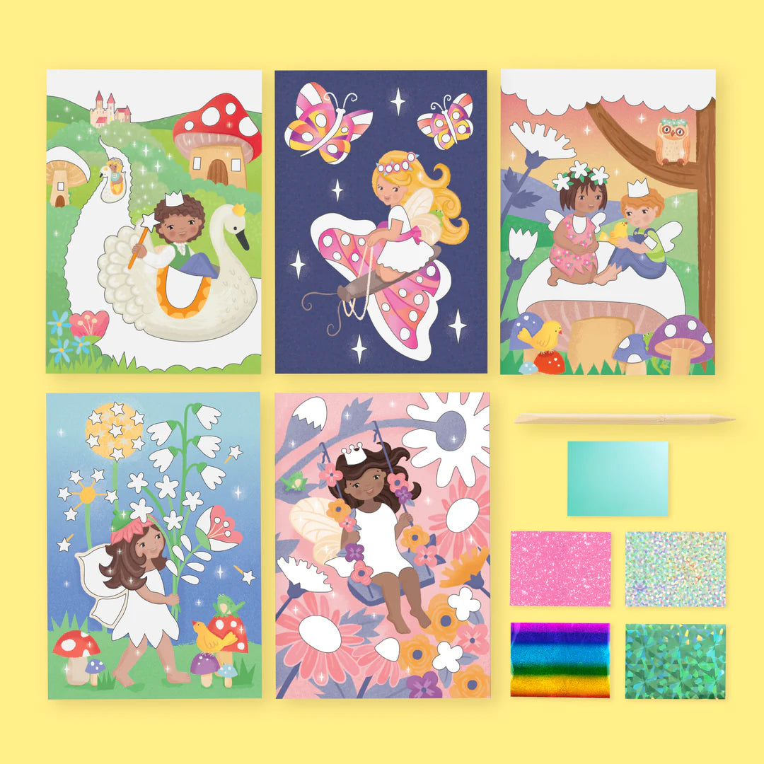 Arte con Láminas Brillantes – Hada