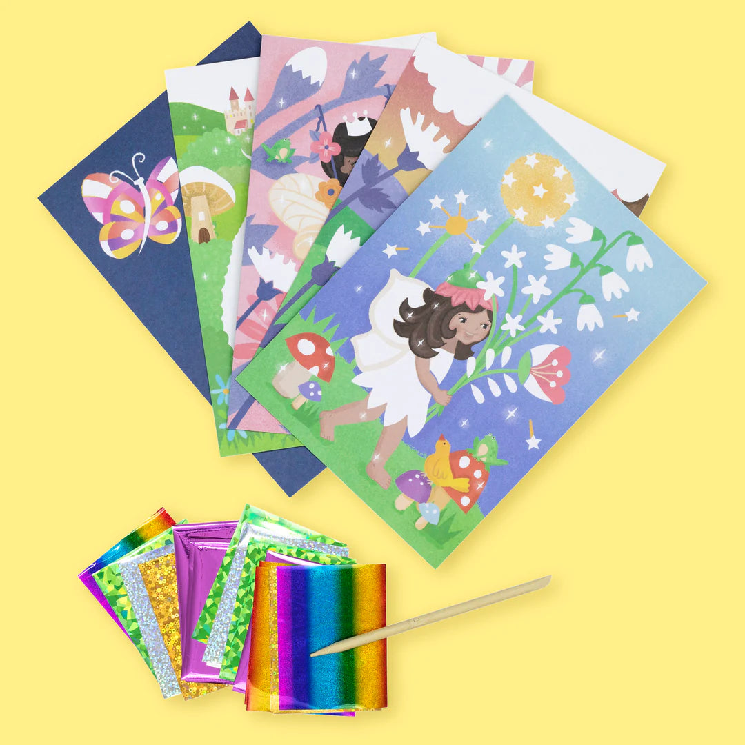 Arte con Láminas Brillantes – Hada