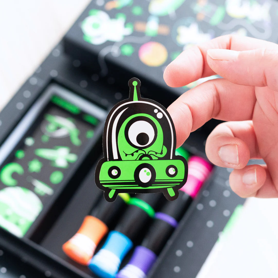 Set para Colorear Neón – Espacio Exterior