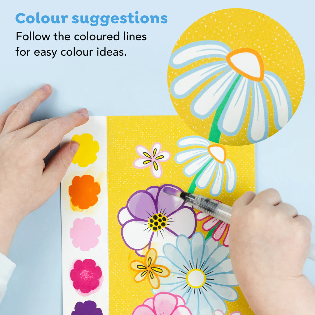 Set Pinta un Cuadro – Mariposas y Flores