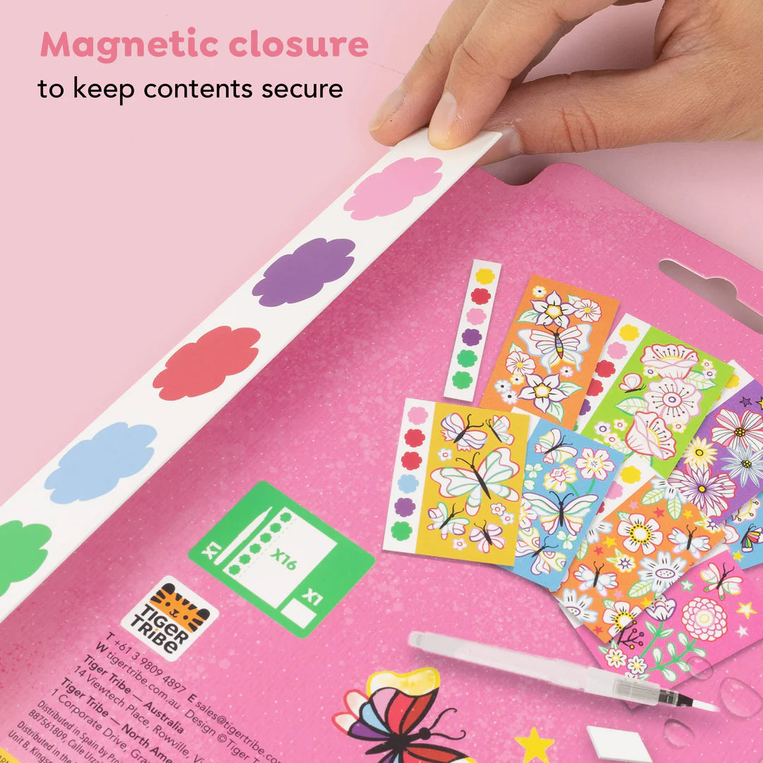 Set Pinta un Cuadro – Mariposas y Flores