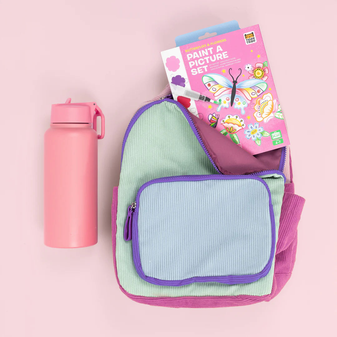 Set Pinta un Cuadro – Mariposas y Flores