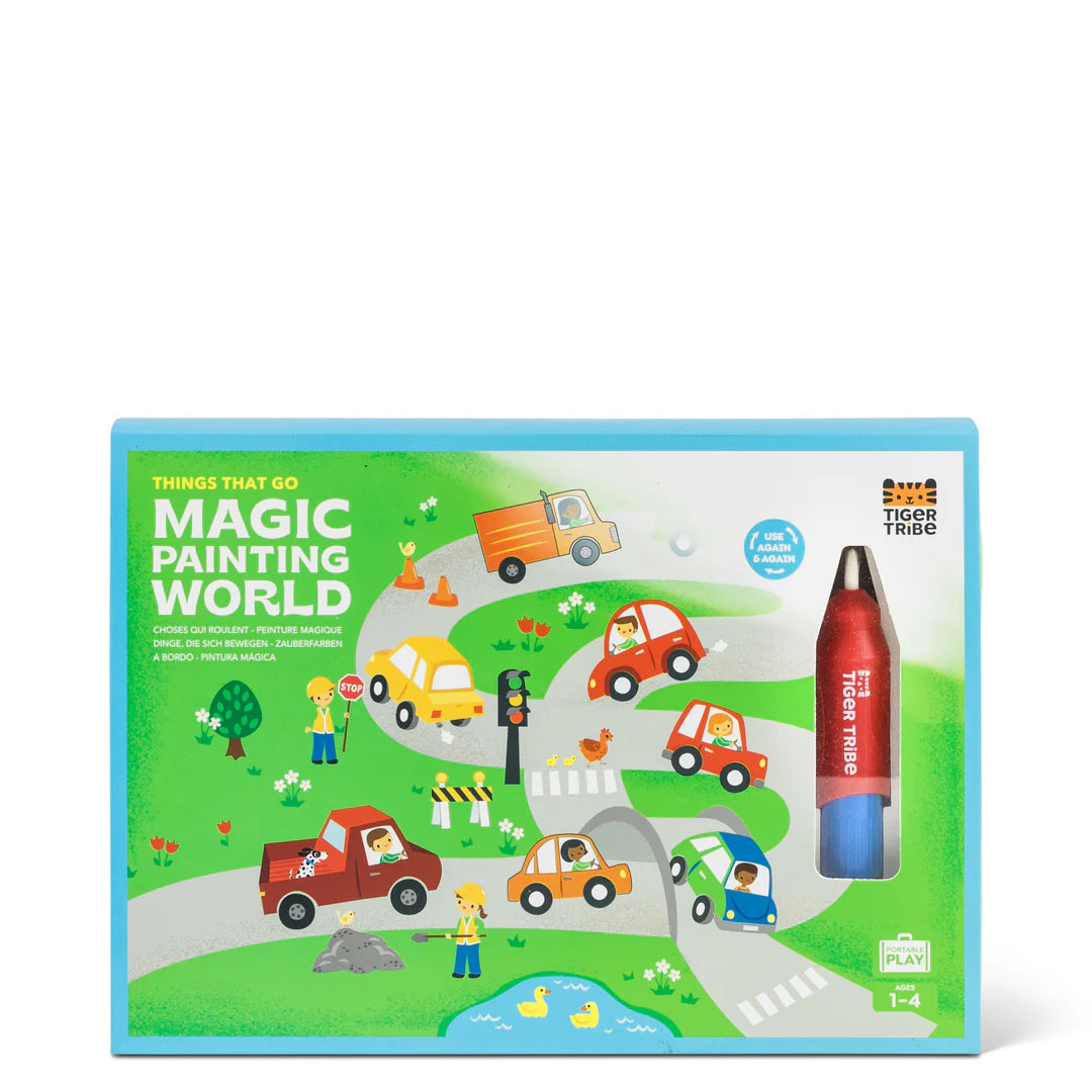 Mundo de Pintura Mágica – Vehículos en Acción