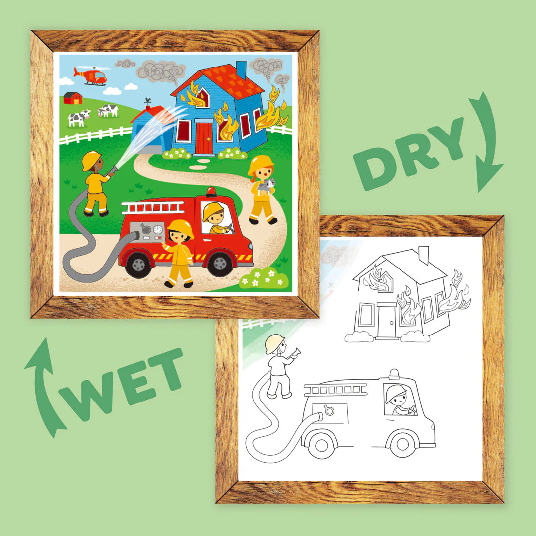 Mundo de Pintura Mágica – Vehículos en Acción