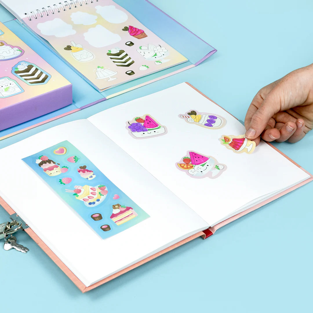 Pilas de Stickers Aromatizados – Postres Soñados