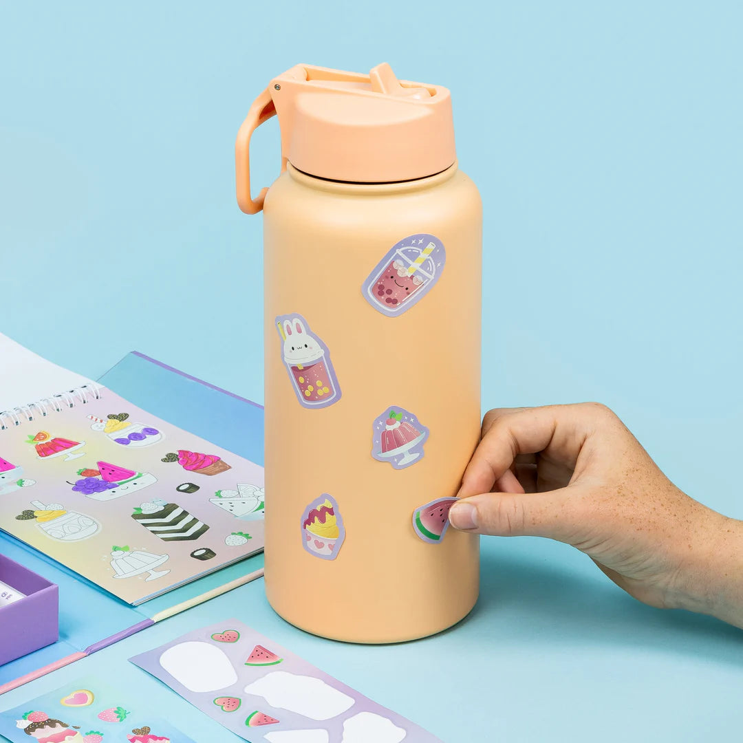 Pilas de Stickers Aromatizados – Postres Soñados