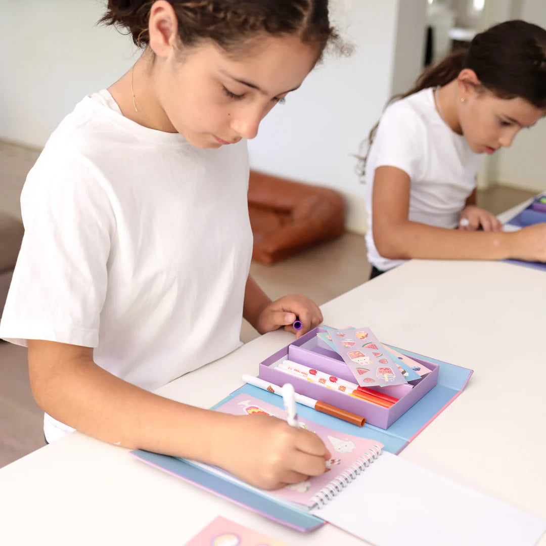 Pilas de Stickers Aromatizados – Postres Soñados