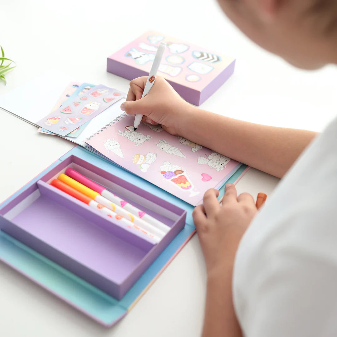 Pilas de Stickers Aromatizados – Postres Soñados