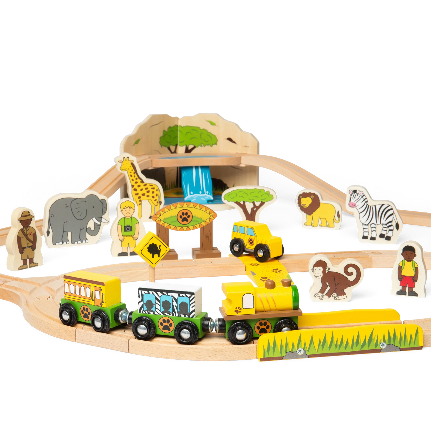 Set de tren safari