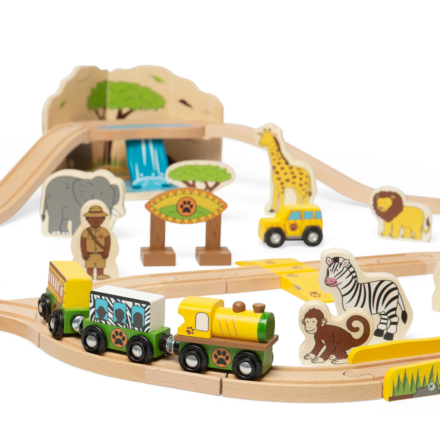 Set de tren safari