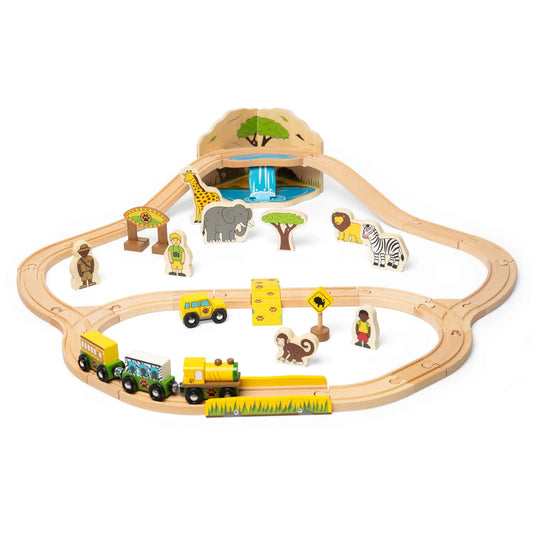 Set de tren safari