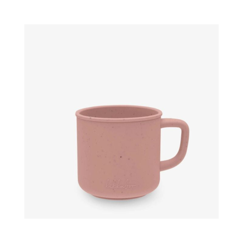 Vaso con manija Platinum Silicone Blush