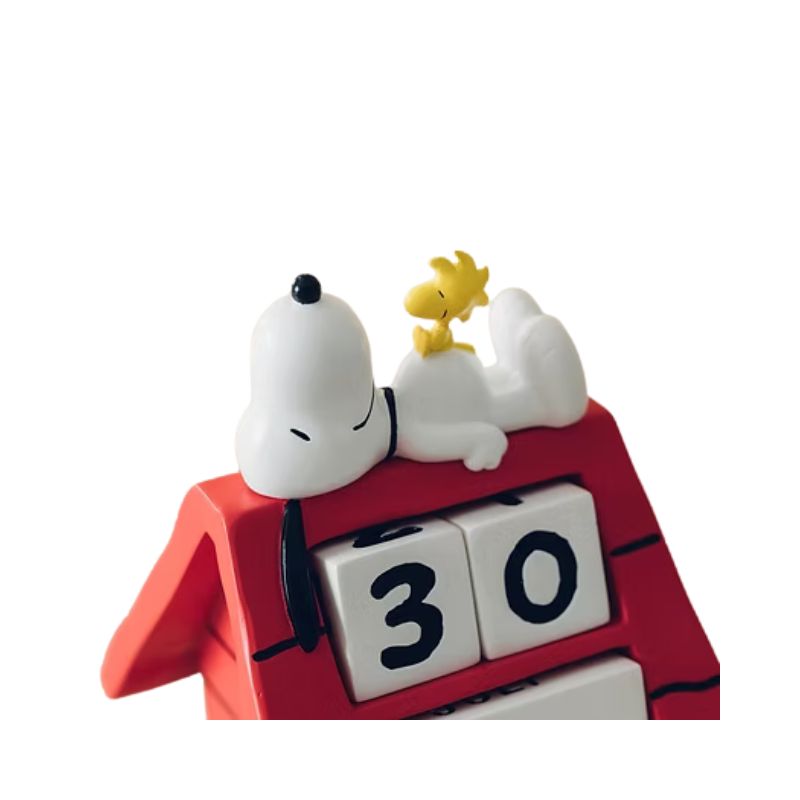 Calendario Perpetuo 3D Casa de Snoopy