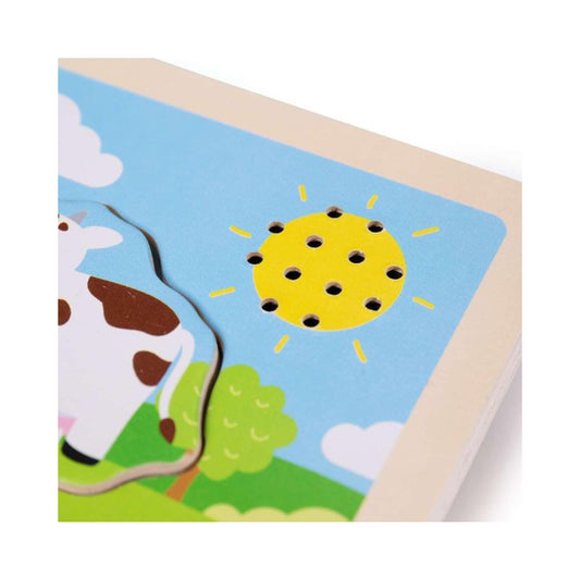 Rompecabezas sonoro – Granja