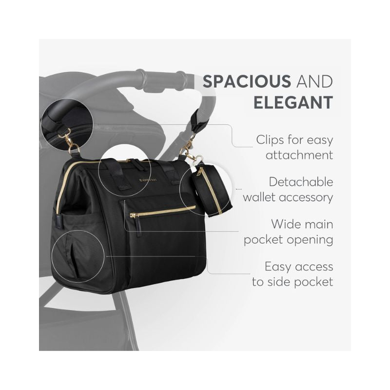 Bolso maternal Maxi Black 2025