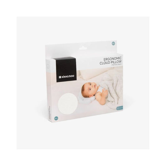 Almohada ergonómica de espuma viscoelástica Cloud Airknit White